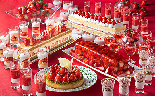 【木曜限定】大人気のデザートブッフェ「いちごジャーニー」イメージ